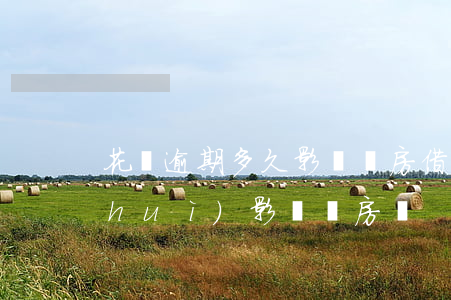 花唄逾期多久影響買房(借唄逾期過一天會(huì)影響買房嗎?)