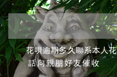 花唄逾期多久聯系本人(花唄逾期了多久會電話向親朋好友催收)