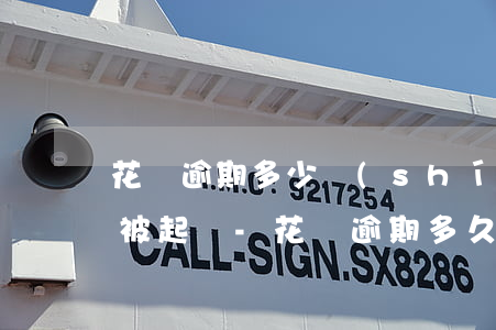 花唄逾期多少時(shí)間會(huì)被起訴-花唄逾期多久會(huì)被起訴?花唄逾期怎么辦