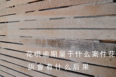 花唄逾期屬于什么案件(花唄逾期多久會被起訴會有什么后果)