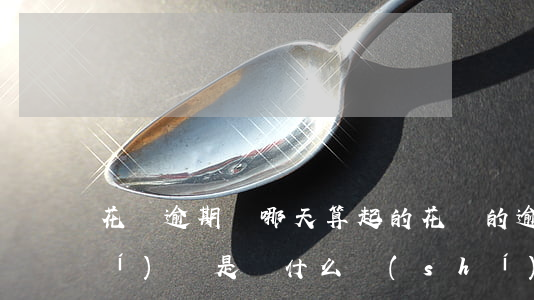 花唄逾期從哪天算起的 花唄的逾期時(shí)間是從什么時(shí)候開始算的