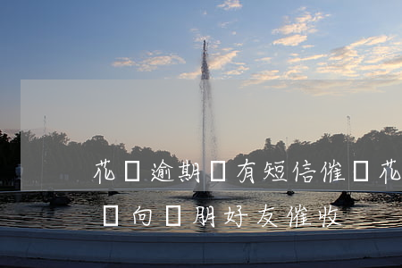 花唄逾期會有短信催嗎(花唄逾期了多久會電話向親朋好友催收)