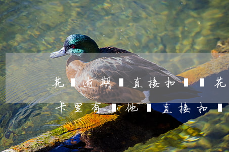 花唄逾期會直接扣錢嗎(花唄逾期不還款如果卡里有錢他會直接扣嗎)