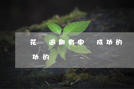 花唄逾期有申訴成功的嗎(花唄逾期有申訴成功的嗎)