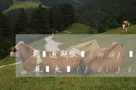 花唄逾期服務(wù)費(fèi)多少錢(花唄欠費(fèi)1500三個(gè)月)