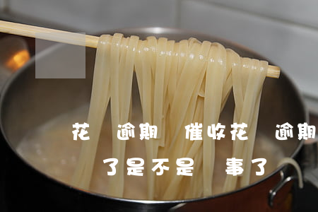 花唄逾期無催收(花唄逾期無催收電話過來錢還了是不是沒事了)
