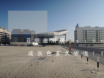 花唄逾期現(xiàn)在變成灰色(花唄變成灰色多久恢復(fù))