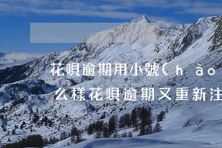 花唄逾期用小號(hào)會(huì)怎么樣(花唄逾期又重新注冊(cè)了個(gè)小號(hào)會(huì)被扣款嗎)