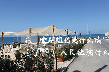 花唄逾期短信是什么情況(花唄逾期多久會發(fā)人民法院什么的信息警告)