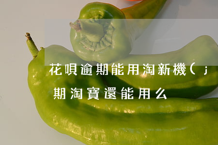 花唄逾期能用淘新機(jī)嗎(花唄借唄逾期淘寶還能用么)