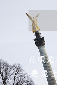 花唄逾期能申請還本金嗎(花唄逾期的話是不是還上逾期的錢就可以了)