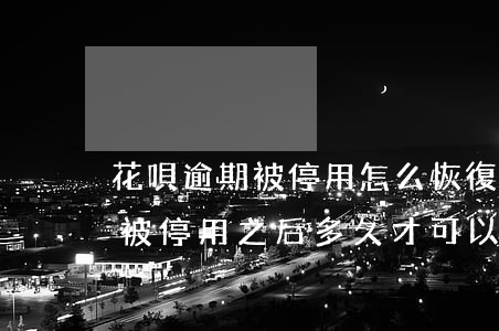 花唄逾期被停用怎么恢復(fù)(花唄逾期被停用之后多久才可以重新使用)