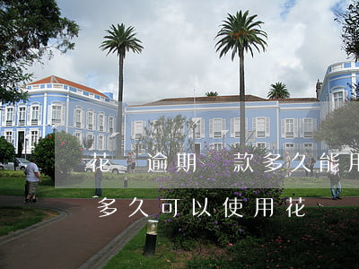 花唄逾期還款多久能用(花唄逾期之后還款后多久可以使用花唄)