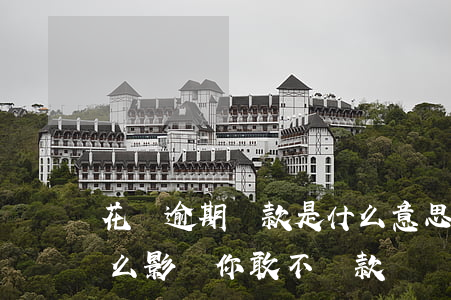 花唄逾期還款是什么意思(花唄逾期還款有什么影響?你敢不還款嗎)