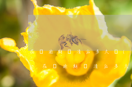 花唄逾期還清后多久會(huì)消除記錄-花唄逾期還清后多久會(huì)消除記錄呢