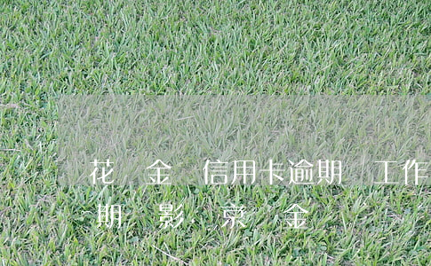 花唄金條信用卡逾期沒工作還不上-花唄逾期會影響京東金條嗎