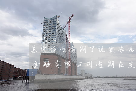 苏宁任性逾期了说要冻结支付宝-苏宁消费金融有限公司逾期在支付宝显示