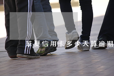 華夏信用卡多少天算逾期