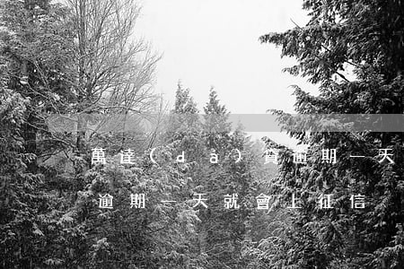 萬達(dá)貸逾期一天會上征信嗎(是不是逾期一天就會上征信)