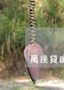 萬達貸逾期騷擾我家人(萬達貸貼吧)