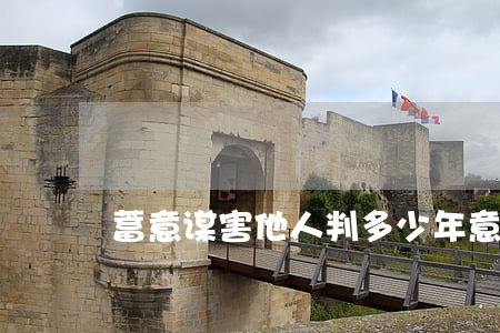 蓄意谋害他人判多少年(意图谋杀判多久)