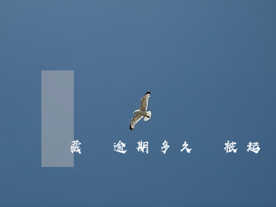 藏貸逾期多久會被起訴