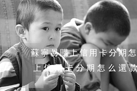 蘇寧易購上信用卡分期怎么還款-蘇寧易購上信用卡分期怎么還款的