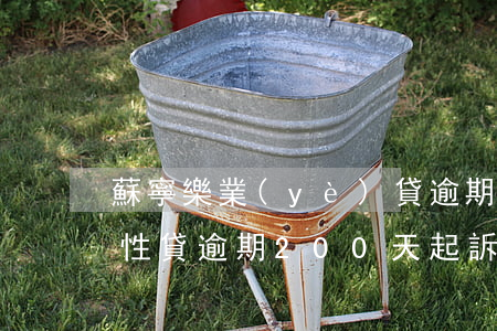 蘇寧樂業(yè)貸逾期多久會起訴(蘇寧任性貸逾期200天起訴)