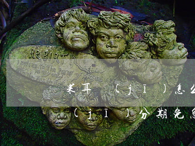 蘋果耳機(jī)怎么分期免息(蘋果無線耳機(jī)分期免息)
