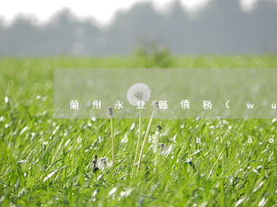 蘭州永登縣債務(wù)糾紛律師收費(fèi)標(biāo)準(zhǔn)-蘭州債務(wù)糾紛律師事務(wù)所排名
