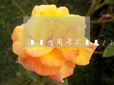 虛擬信用卡不還會(huì)有影響嗎