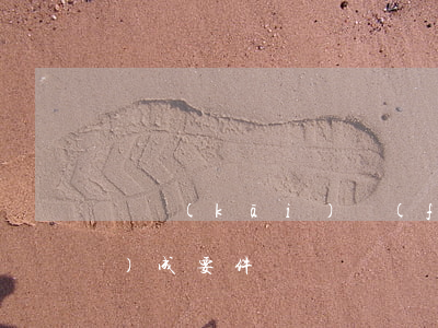 虛開(kāi)發(fā)票罪構(gòu)成要件