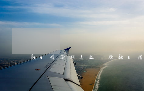 融e借逾期怎么還款(融e借逾期怎么還款)