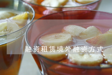 融资租赁境外融资方式