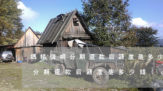 螞蟻借唄分期還款后額度是多少-螞蟻借唄分期還款后額度是多少錢(qián)