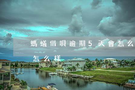 螞蟻借唄逾期5天會怎么樣(借唄逾期五天會怎么樣?)