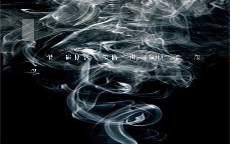 螞蟻借唄逾期后還能借嗎(借唄逾期過后還能借嗎)