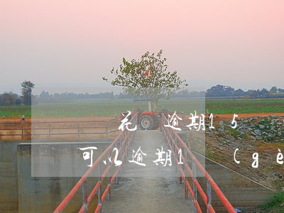 螞蟻花唄逾期15個(gè)月(支付寶花唄可以逾期1個(gè)月嗎)