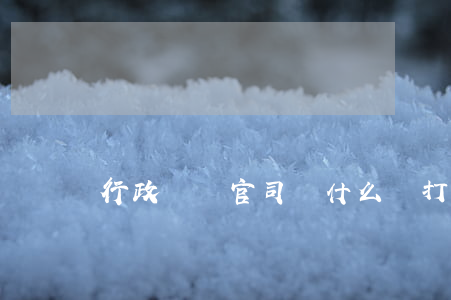 行政訴訟官司為什么難打(行政訴訟有可能勝訴嗎)