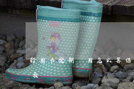 行用卡逾期費用怎么算（信用卡逾期費用大全表圖）