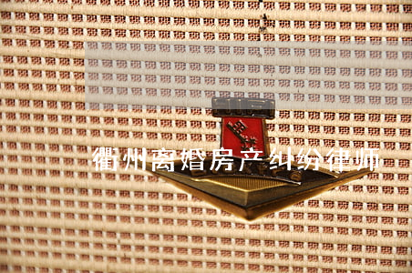 衢州离婚房产纠纷律师