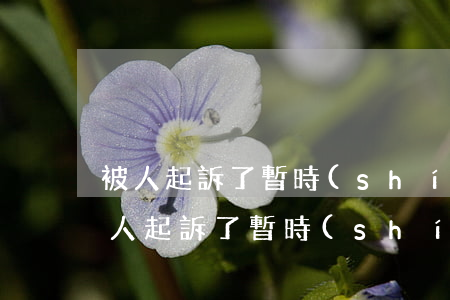 被人起訴了暫時(shí)沒錢還怎么辦(被人起訴了暫時(shí)沒錢還怎么辦怎么查到)