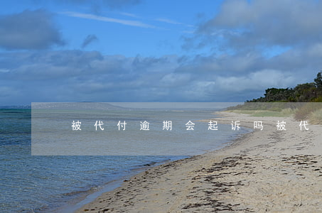 被代付逾期会起诉吗(被代付逾期会起诉吗)