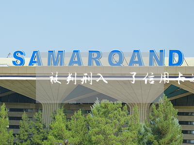 被判刑入獄了信用卡逾期了怎么辦