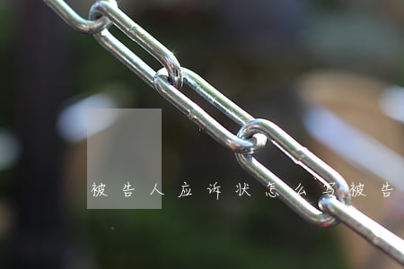 被告人应诉状怎么写(被告人应诉状怎么写)