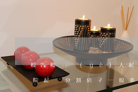 被告被幾個(gè)人起訴房子怎么分割(法院起訴分割房子一般多久)