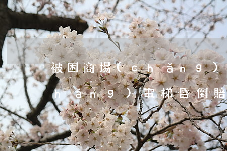 被困商場(chǎng)電梯(被困商場(chǎng)電梯昏倒,賠償)