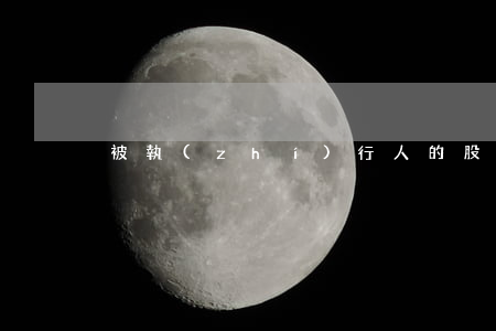 被執(zhí)行人的股票基金怎么查