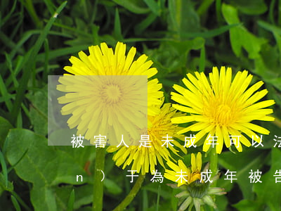 被害人是未成年可以法律援助嗎(關(guān)于為未成年被告人提供法律援助的說法)