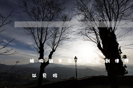 被拘留多久可以见到律师(在拘留期间律师可以见吗?)
